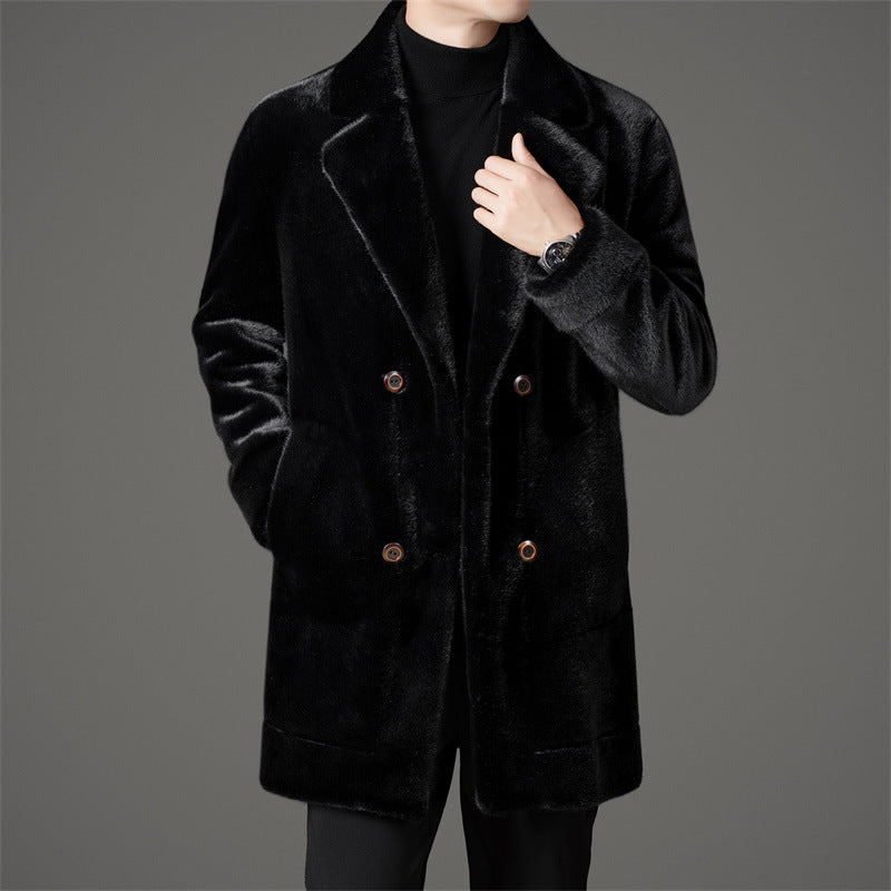 Charlie - Men's Luxury Faux Fur Coat