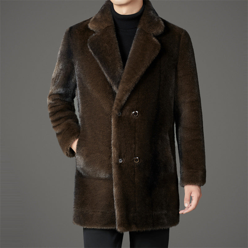 Charlie - Men's Luxury Faux Fur Coat