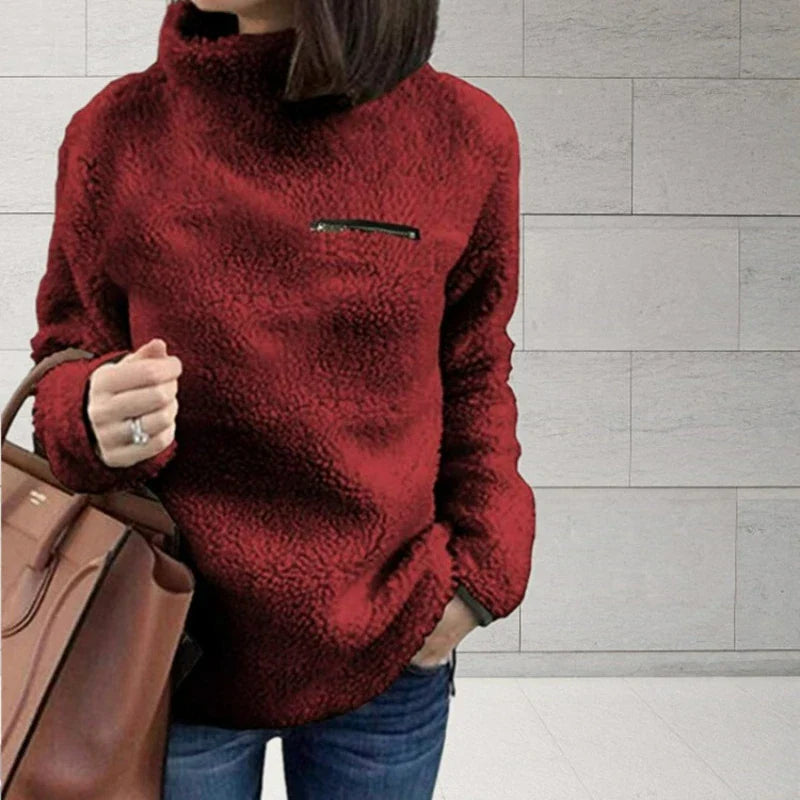 Evelyn - Comfortable Turtleneck Pullover