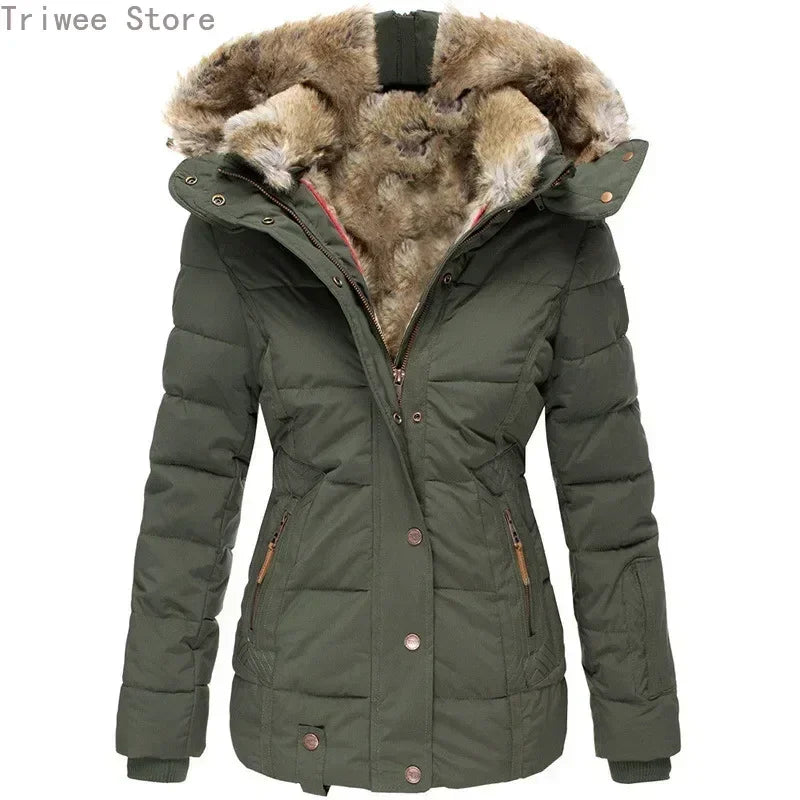 Emma - Long Hooded Winter Coat