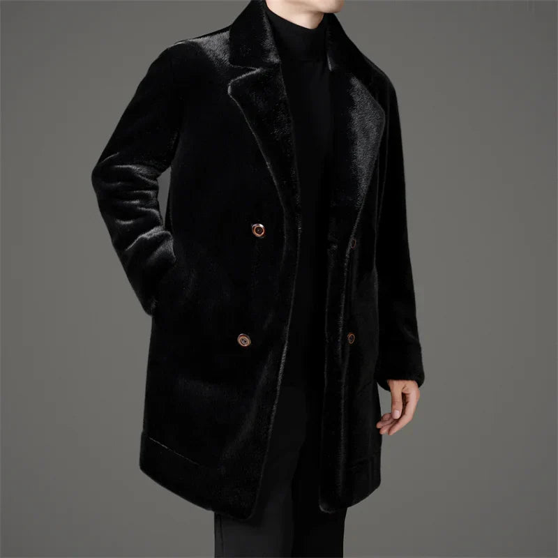 Charlie - Men's Luxury Faux Fur Coat