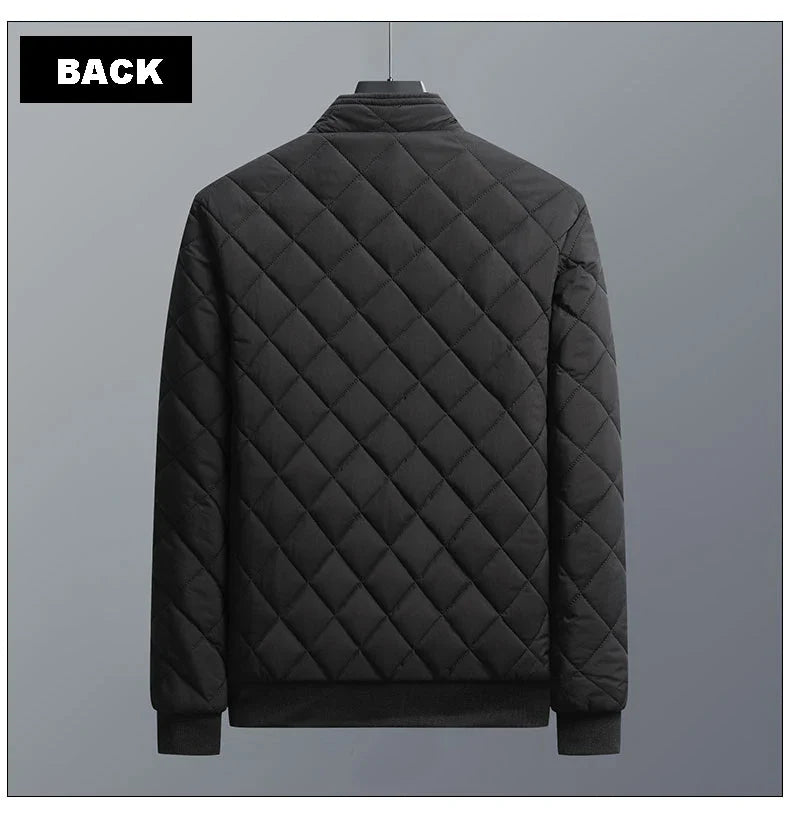 Kevin - Slim Fit Fleece-Lined Bomber Jacket