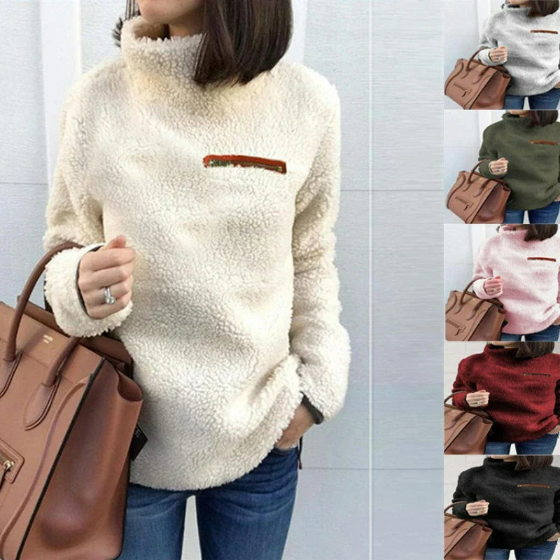 Evelyn - Comfortable Turtleneck Pullover