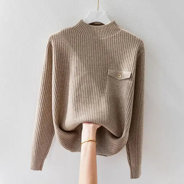 Valeria - Ribbed Knit Sweater