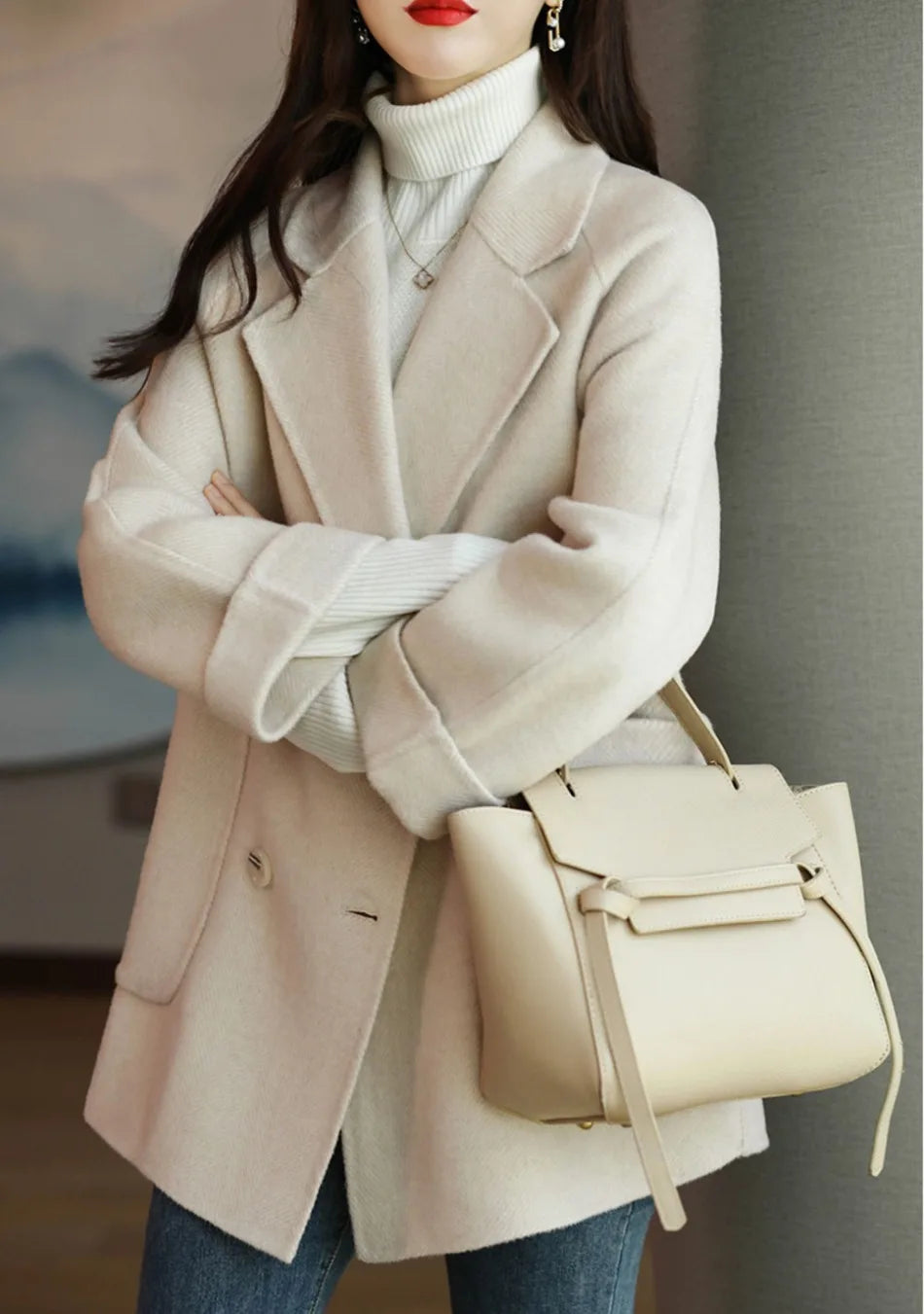 Amelia - Cozy Chic Wool Coat