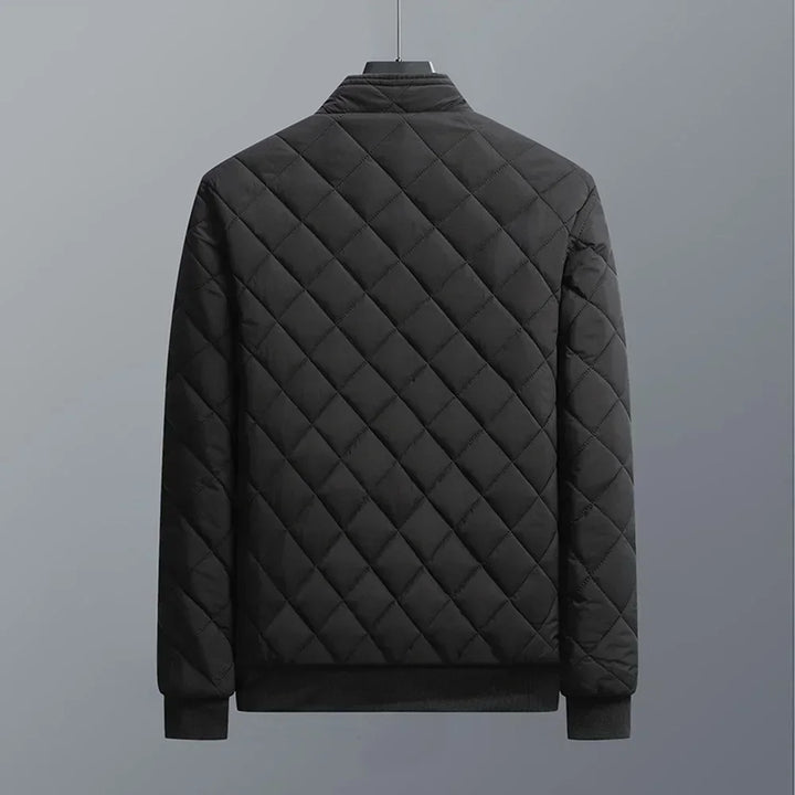 Kevin - Slim Fit Fleece-Lined Bomber Jacket