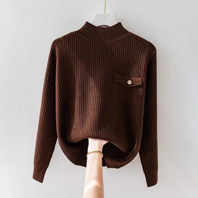 Valeria - Ribbed Knit Sweater