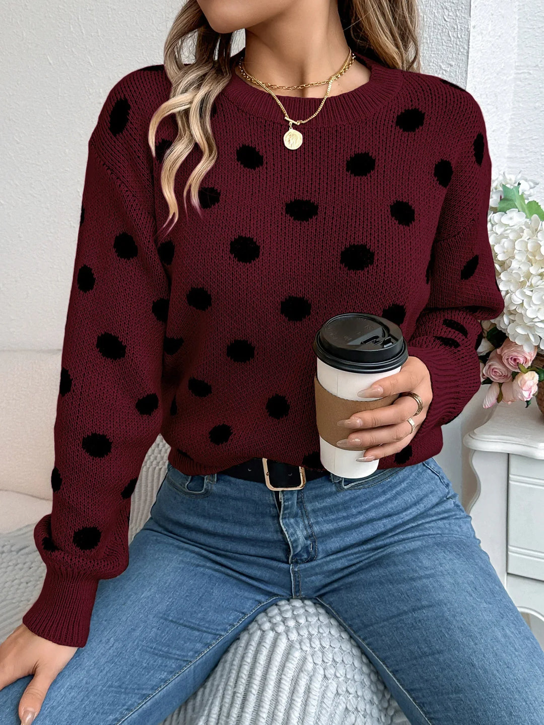 Women's Fashion Knitted Sweater