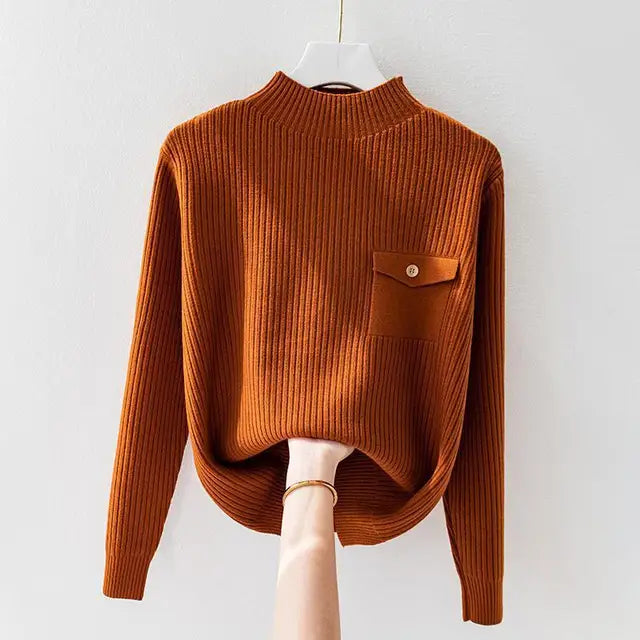 Valeria - Ribbed Knit Sweater