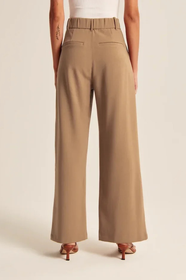 Emily -  Wide Leg Tailored Pants