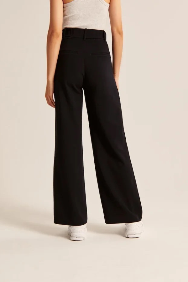 Emily -  Wide Leg Tailored Pants