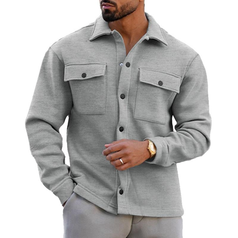 David - Men's Fleece Lapel Jacket