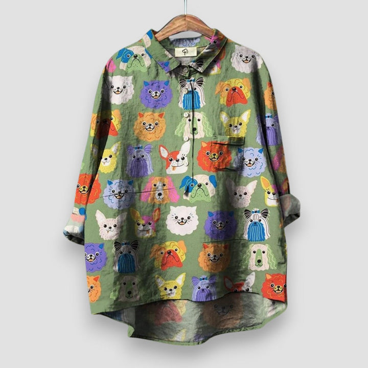 Emma - Printed Art Shirt