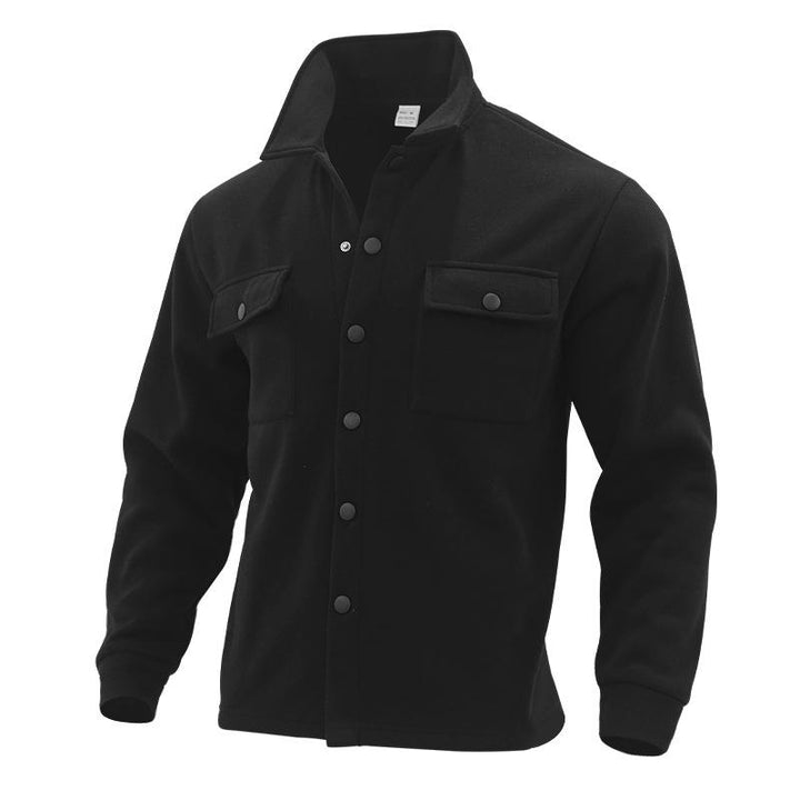 David - Men's Fleece Lapel Jacket