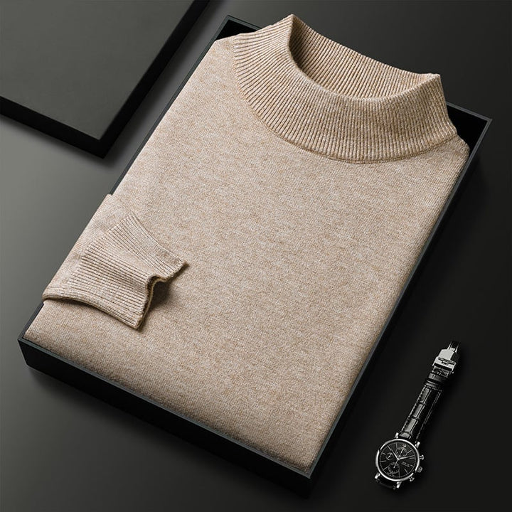 James - Classic Knitted Turtleneck Sweater for Men