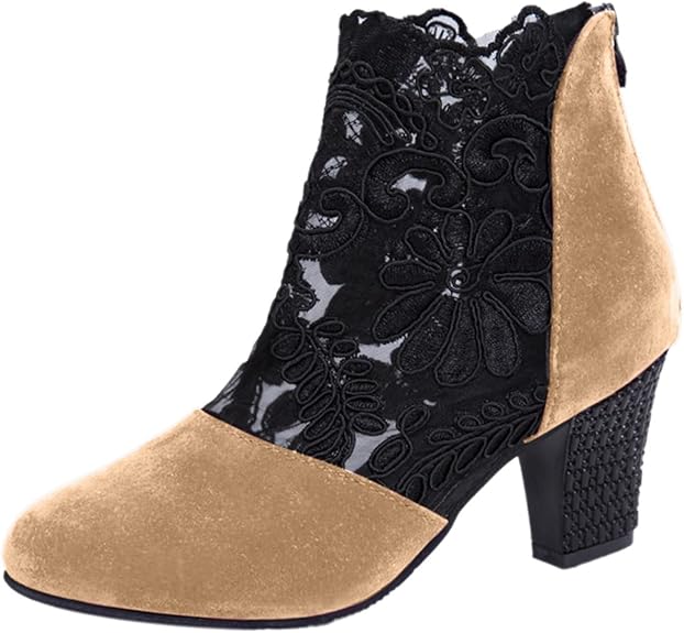 Alice - Elegant Lace Boots